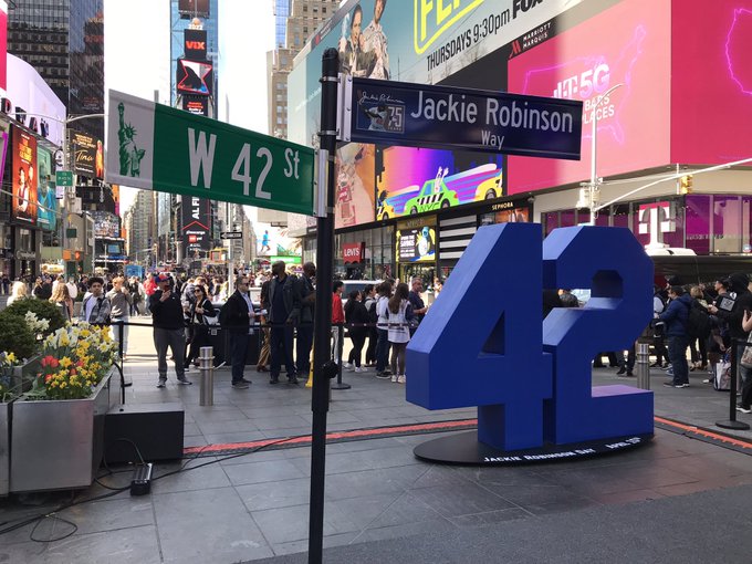 Honoring the 75th anniversary of the late Jackie Robinson